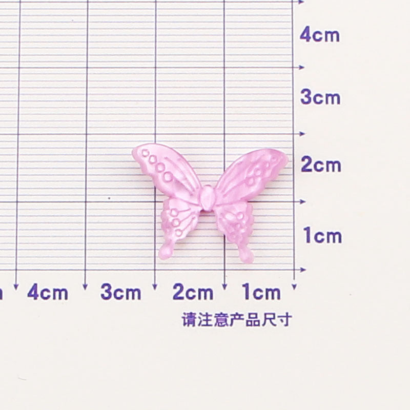 Caja de teléfono de pegamento para la crema de resina de color mariposa de color al por mayor